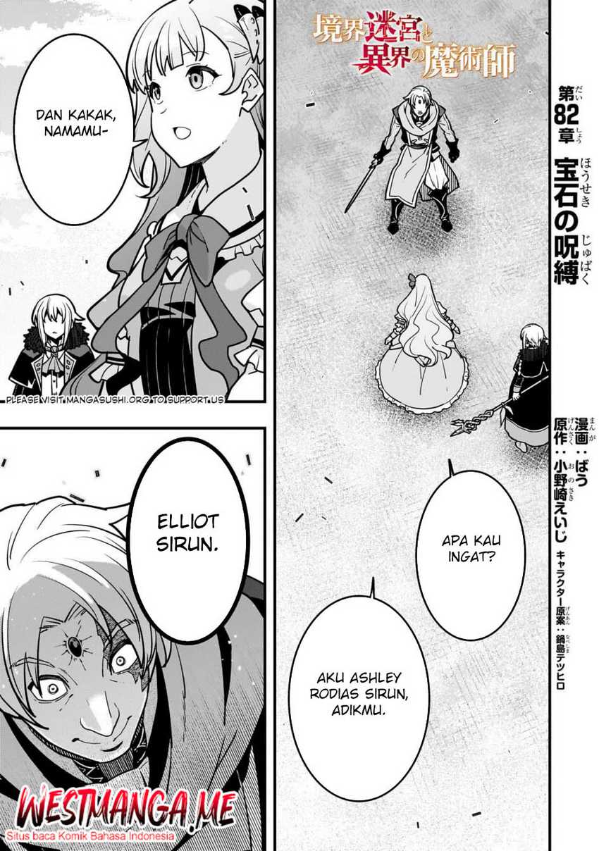 Manga Kyoukai Meikyuu to Ikai no Majutsushi Chapter 82 gambar nomor 2