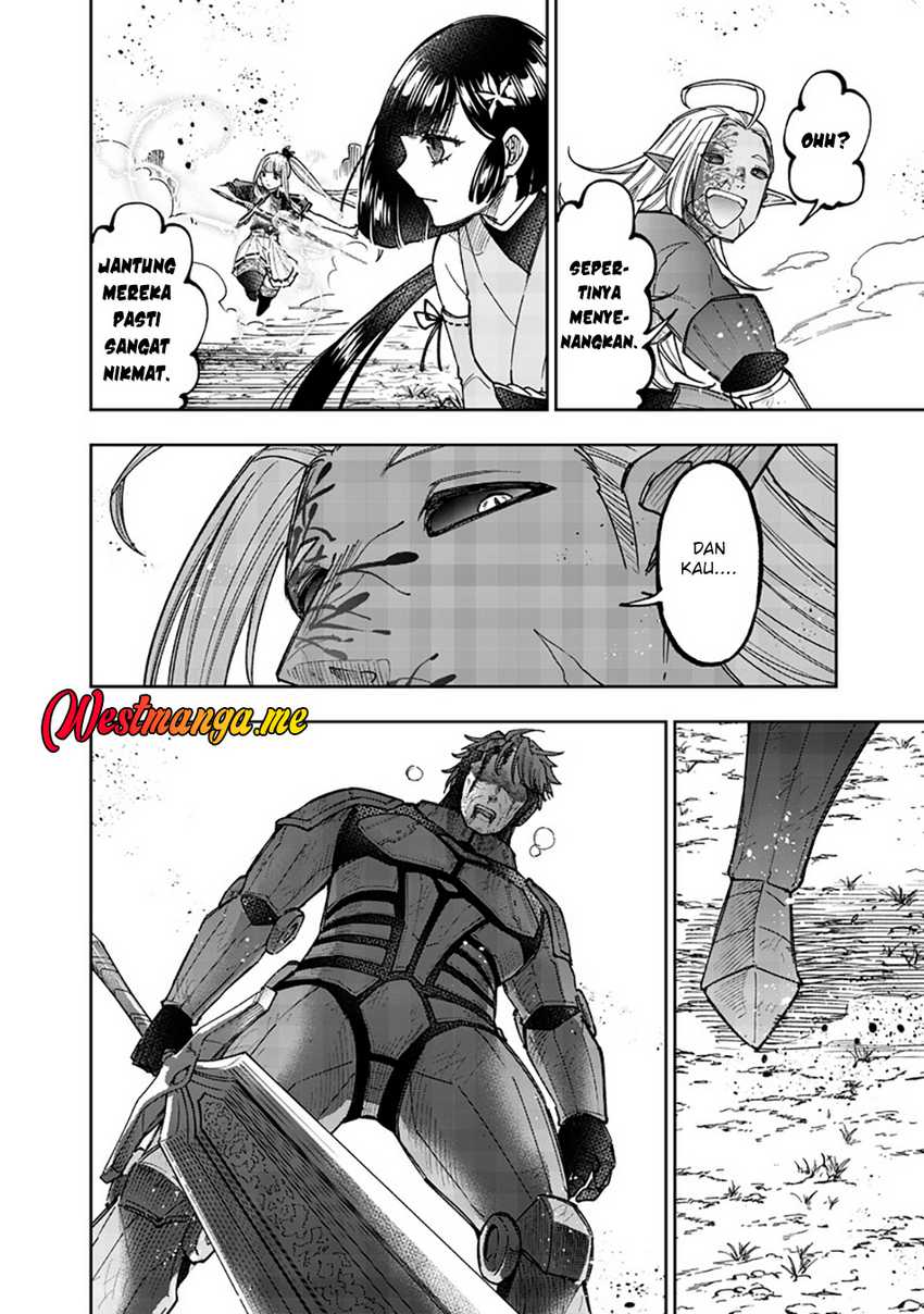 Kyuuseishu MESHIA ~Isekai wo sukutta moto yuusha ga mamono no afureru genjitsu sekai wo musou suru~ Chapter 56 Gambar 8