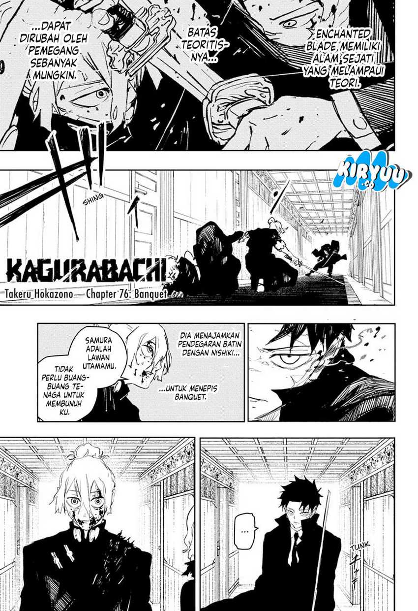 Manga Kagurabachi Chapter 76 gambar nomor 2