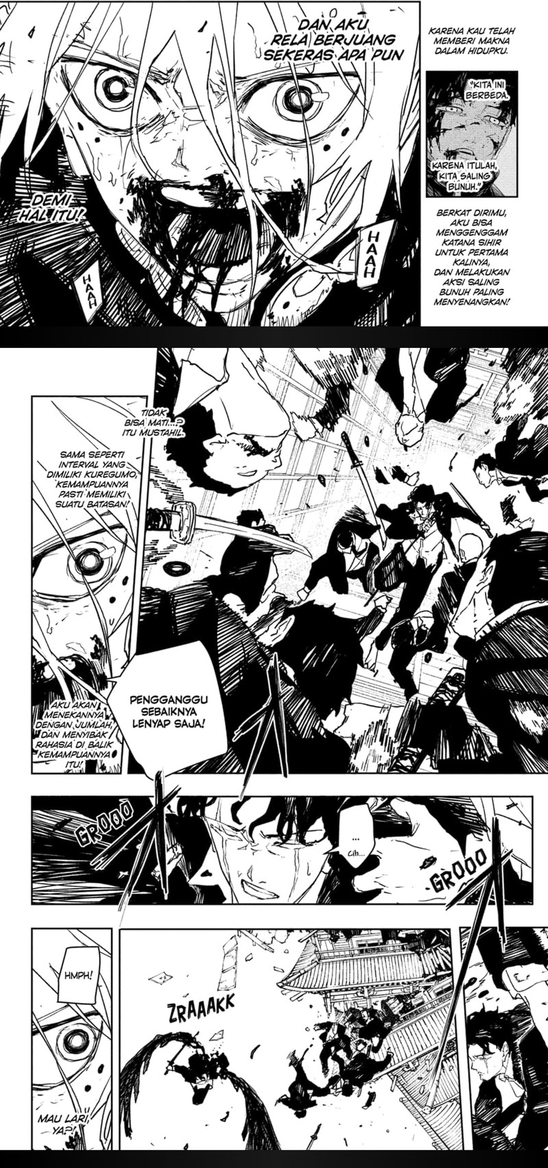 Kagurabachi Chapter 77 Gambar 8