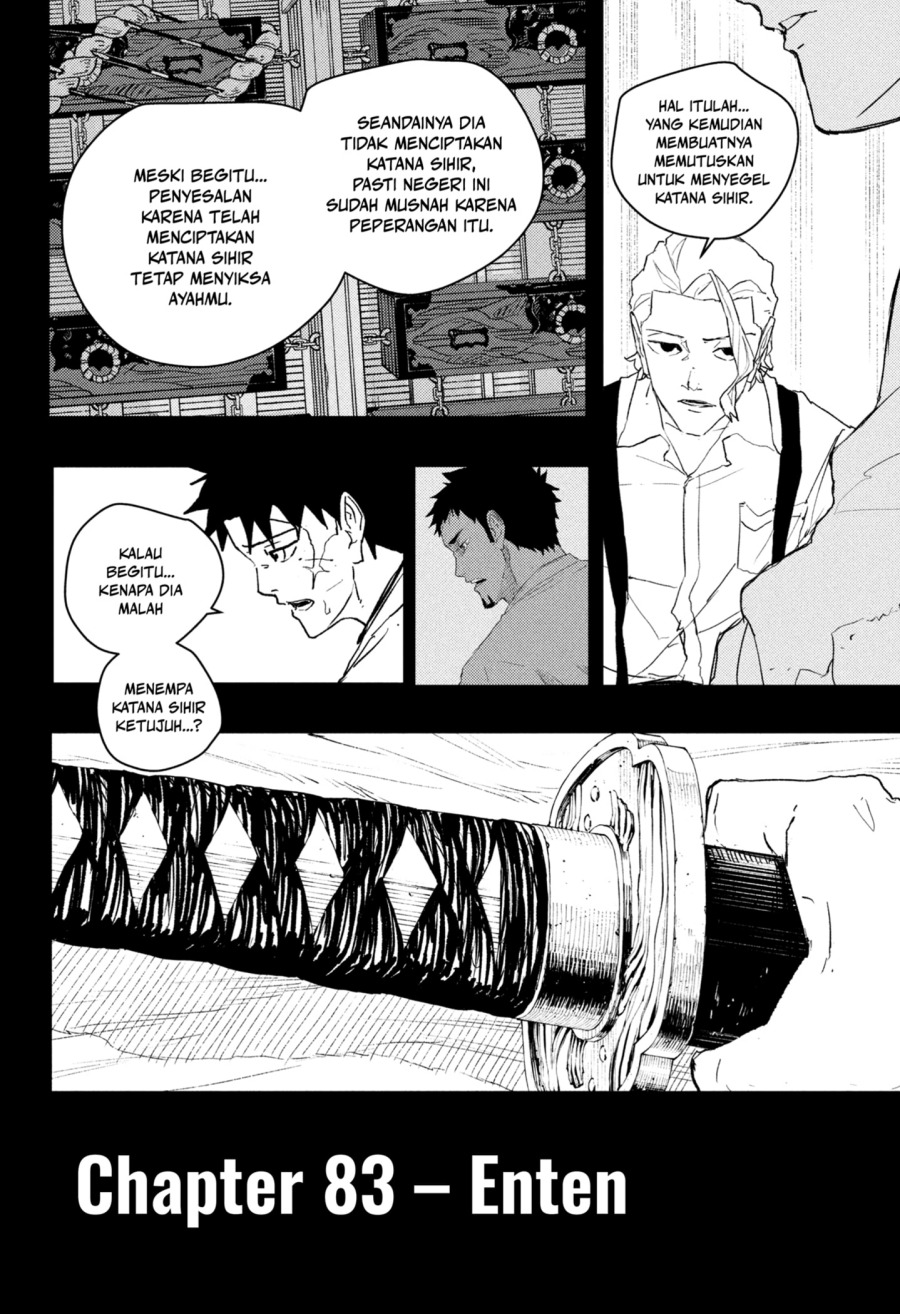 Manga Kagurabachi Chapter 83 gambar nomor 2