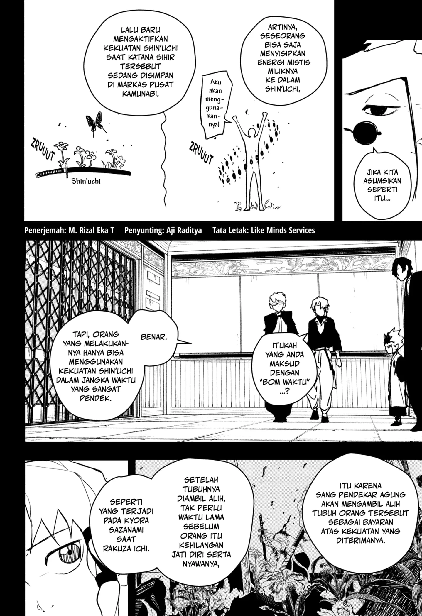 Manga Kagurabachi Chapter 94 gambar nomor 2