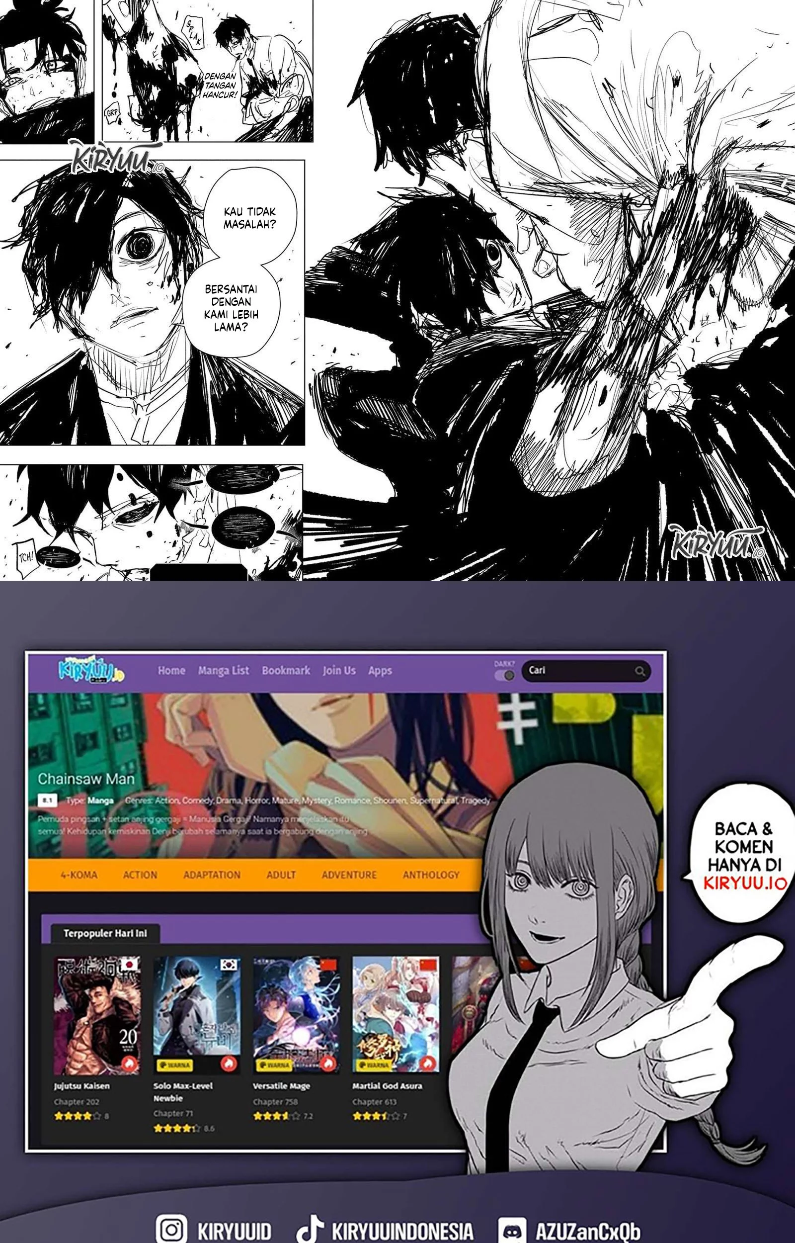 Kagurabachi Chapter 96 Gambar 19