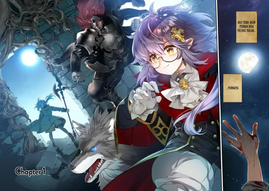 Kaketa Tsuki no Mercedes ~Kyuuketsuki no Kizoku ni Tensei Shitakedo Sute Rare Sounanode Dungeon o Seiha Suru~ Chapter 1 Gambar 5