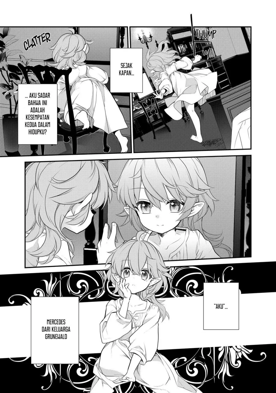 Kaketa Tsuki no Mercedes ~Kyuuketsuki no Kizoku ni Tensei Shitakedo Sute Rare Sounanode Dungeon o Seiha Suru~ Chapter 1 Gambar 7