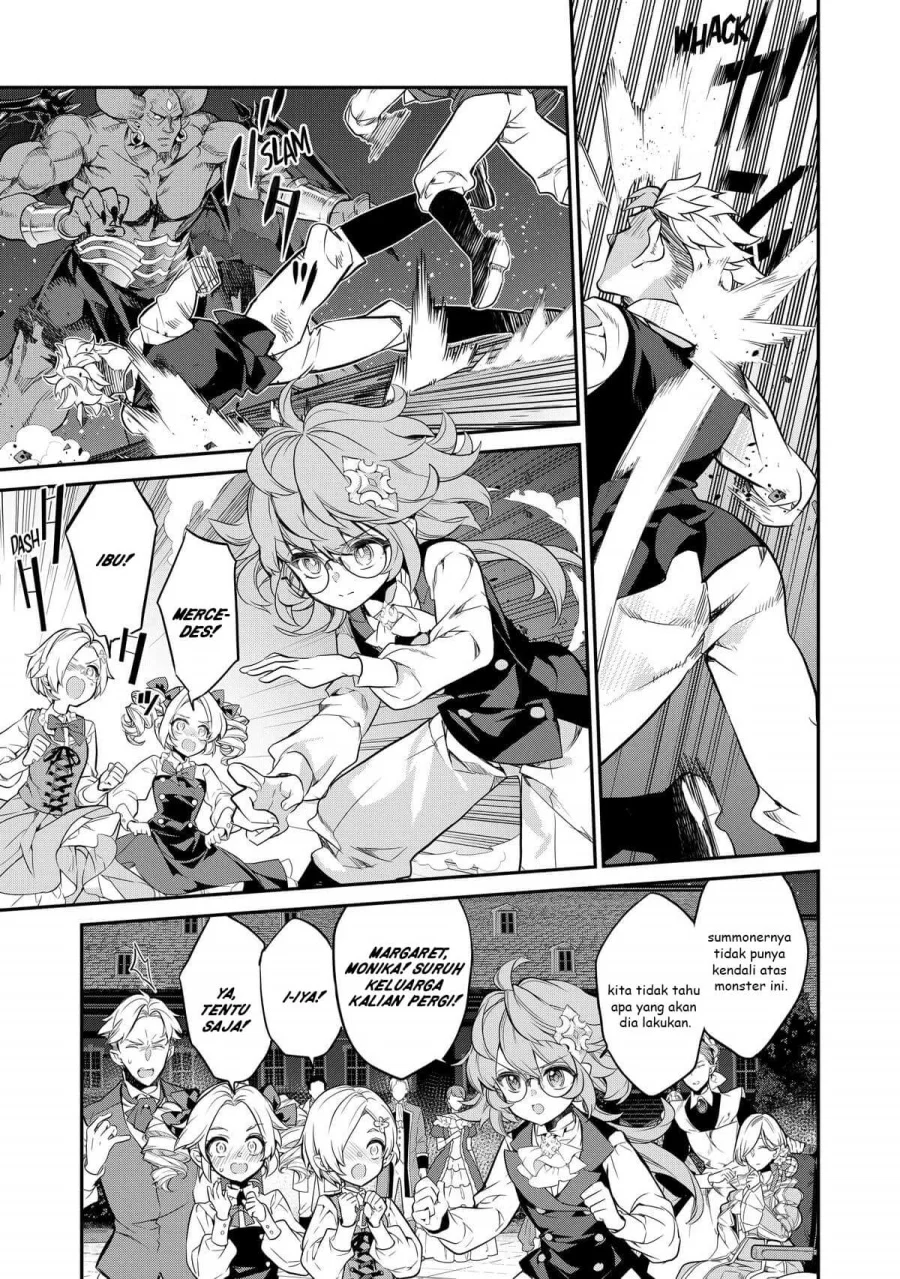 Kaketa Tsuki no Mercedes ~Kyuuketsuki no Kizoku ni Tensei Shitakedo Sute Rare Sounanode Dungeon o Seiha Suru~ Chapter 13 Gambar 12