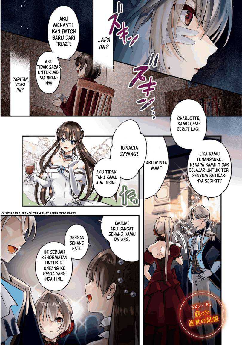 Manga Kaifukushoku no Akuyaku Reijou Chapter 1 gambar nomor 2