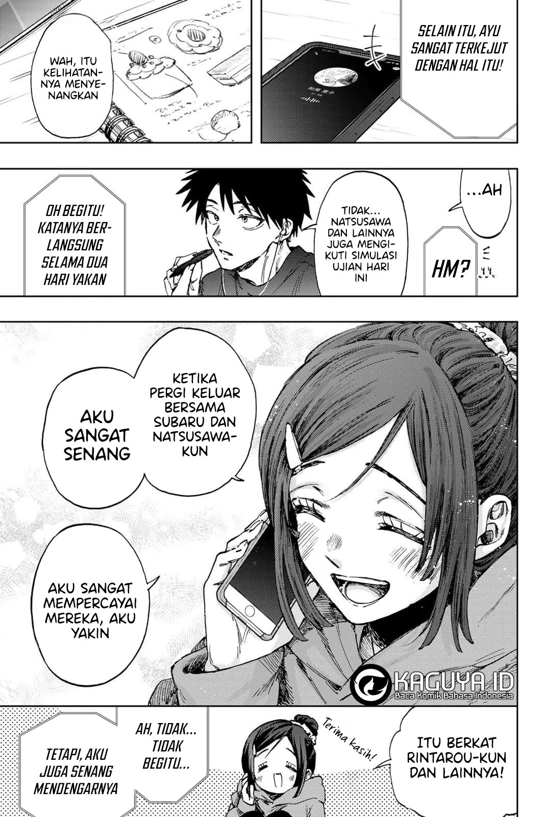 Komik Kaoru Hana wa Rin to Saku Chapter 114 gambar nomor 1