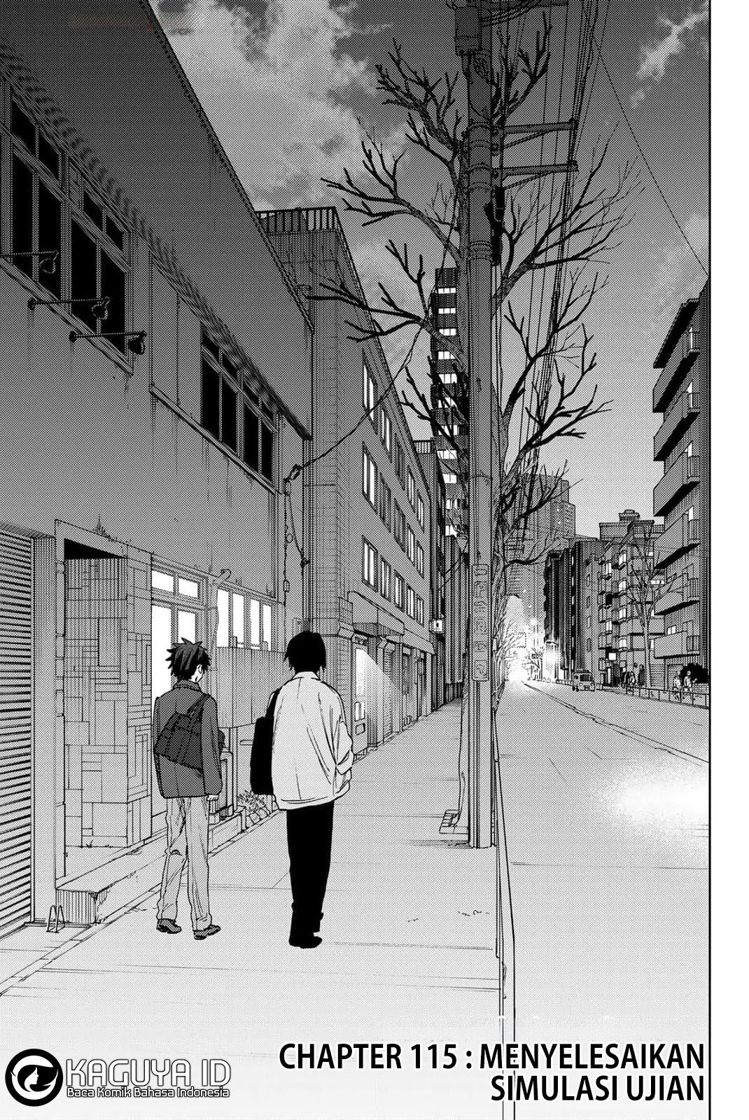 Komik Kaoru Hana wa Rin to Saku Chapter 115 gambar nomor 1