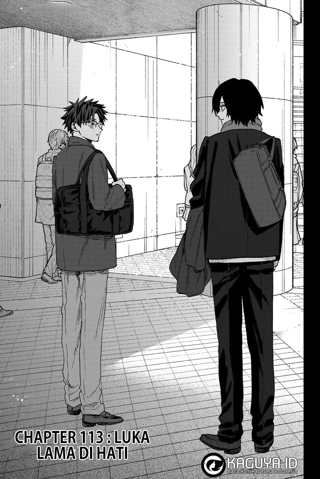 Manga Kaoru Hana wa Rin to Saku Chapter 113 gambar nomor 2