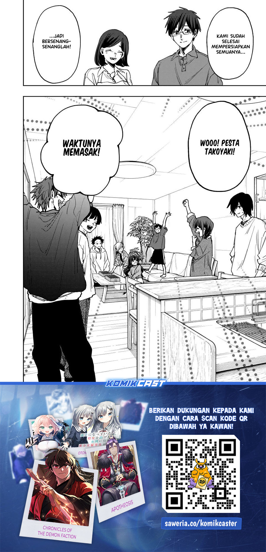 Kaoru Hana wa Rin to Saku Chapter 124 Gambar 21