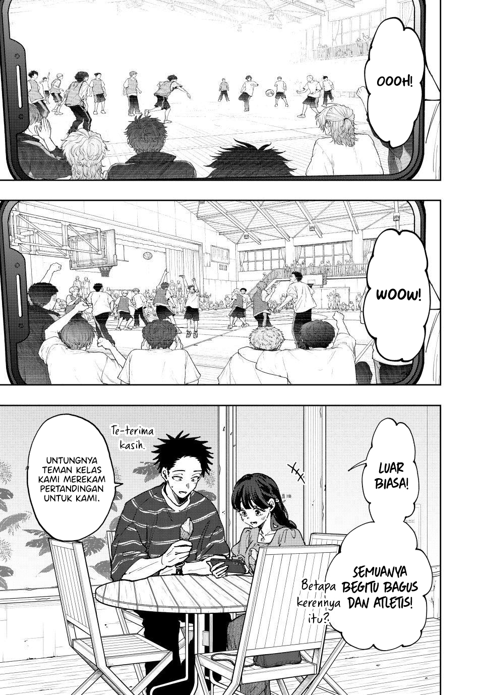 Kaoru Hana wa Rin to Saku Chapter 128 Gambar 4