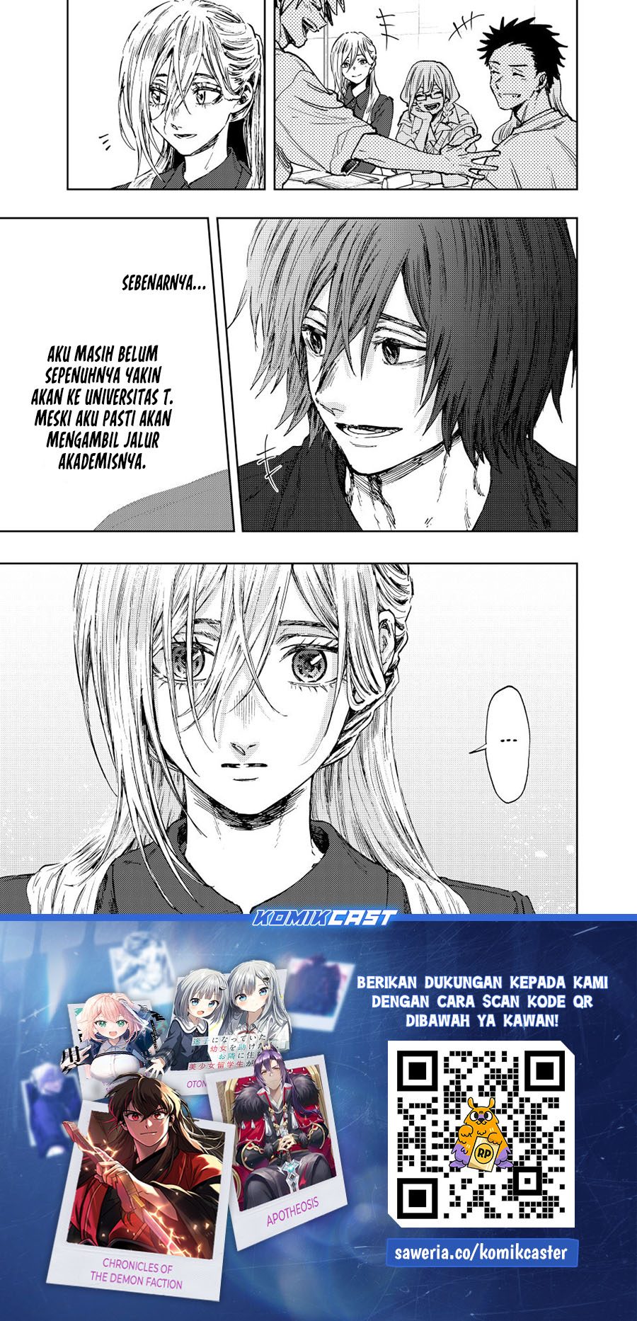 Kaoru Hana wa Rin to Saku Chapter 133 Gambar 21