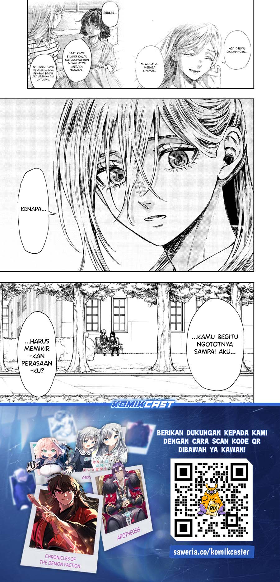 Kaoru Hana wa Rin to Saku Chapter 140 Gambar 24