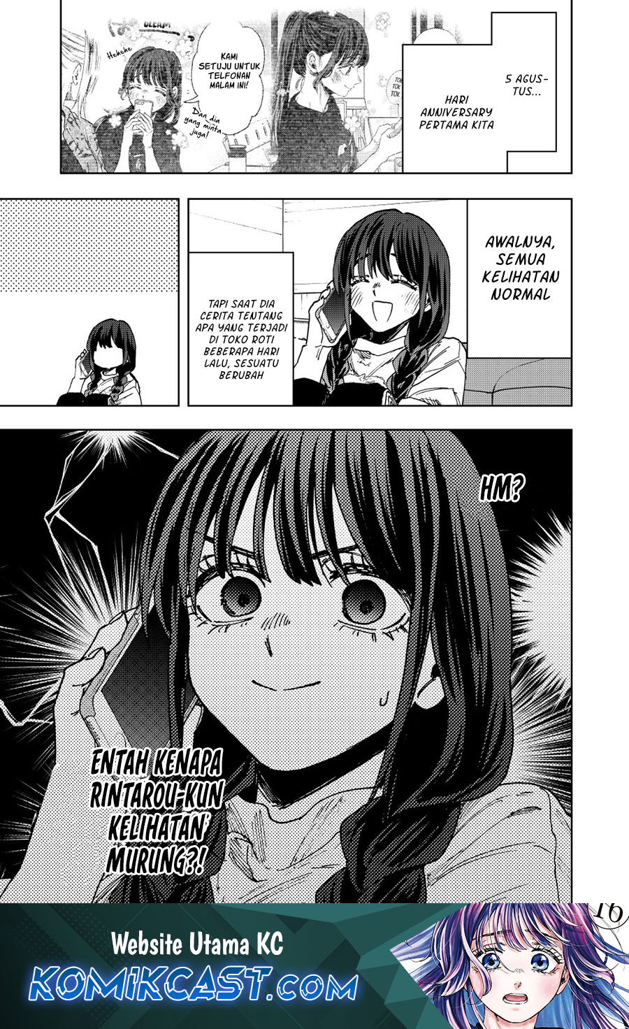 Komik Kaoru Hana wa Rin to Saku Chapter 150 gambar nomor 1