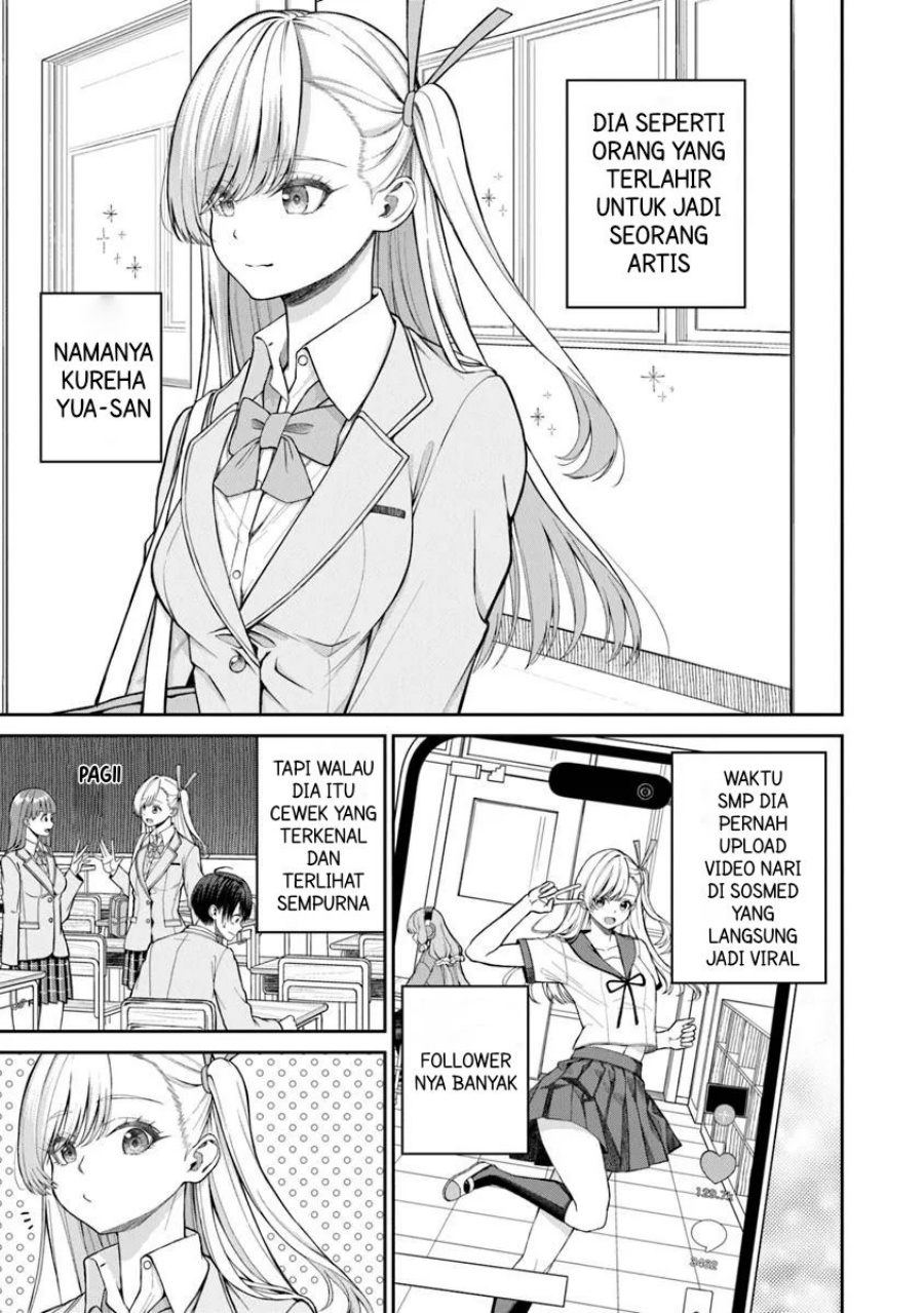 Kanojo ni shitai Joshi Ichii, no Tonari de Mitsuketa Amari-chan Chapter 1 Gambar 7