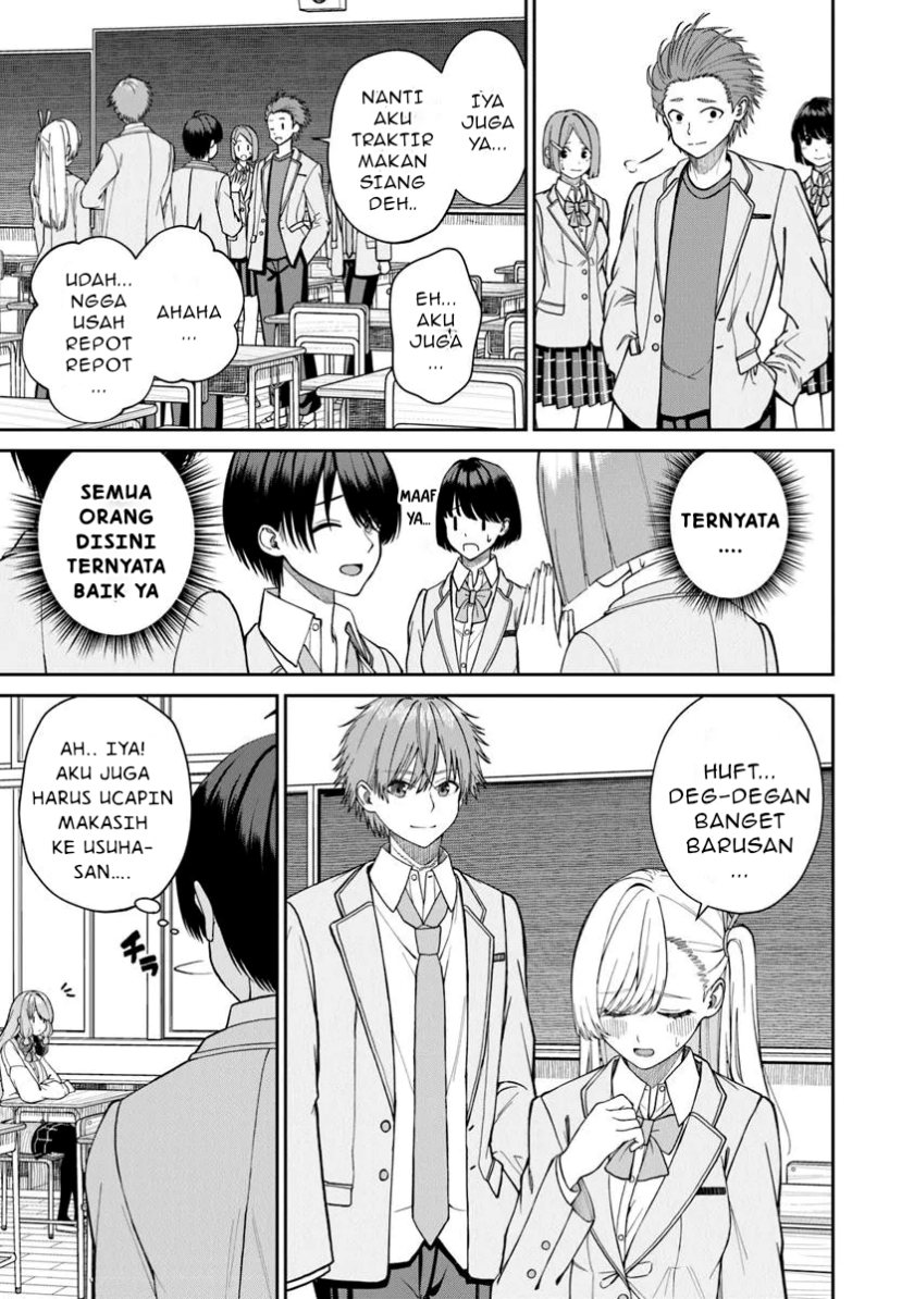 Kanojo ni shitai Joshi Ichii, no Tonari de Mitsuketa Amari-chan Chapter 2.1 Gambar 18