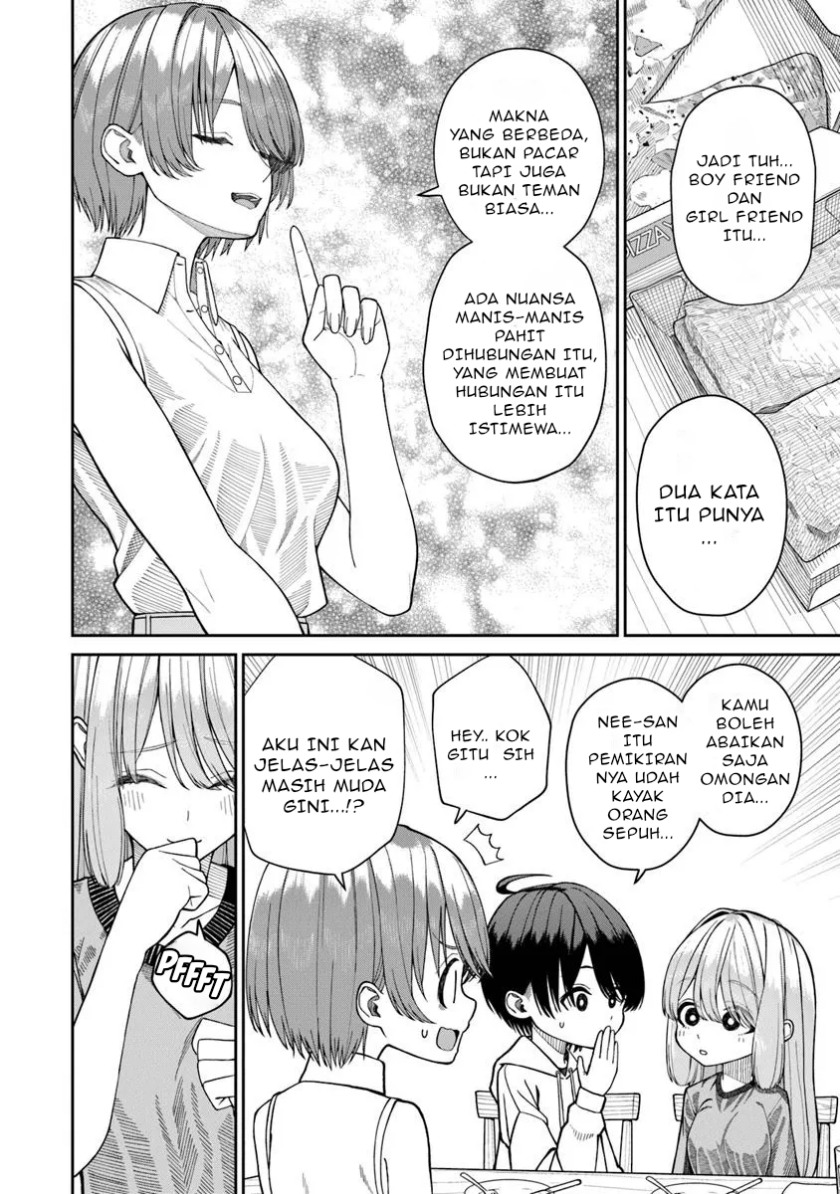 Kanojo ni shitai Joshi Ichii, no Tonari de Mitsuketa Amari-chan Chapter 4.1 Gambar 15