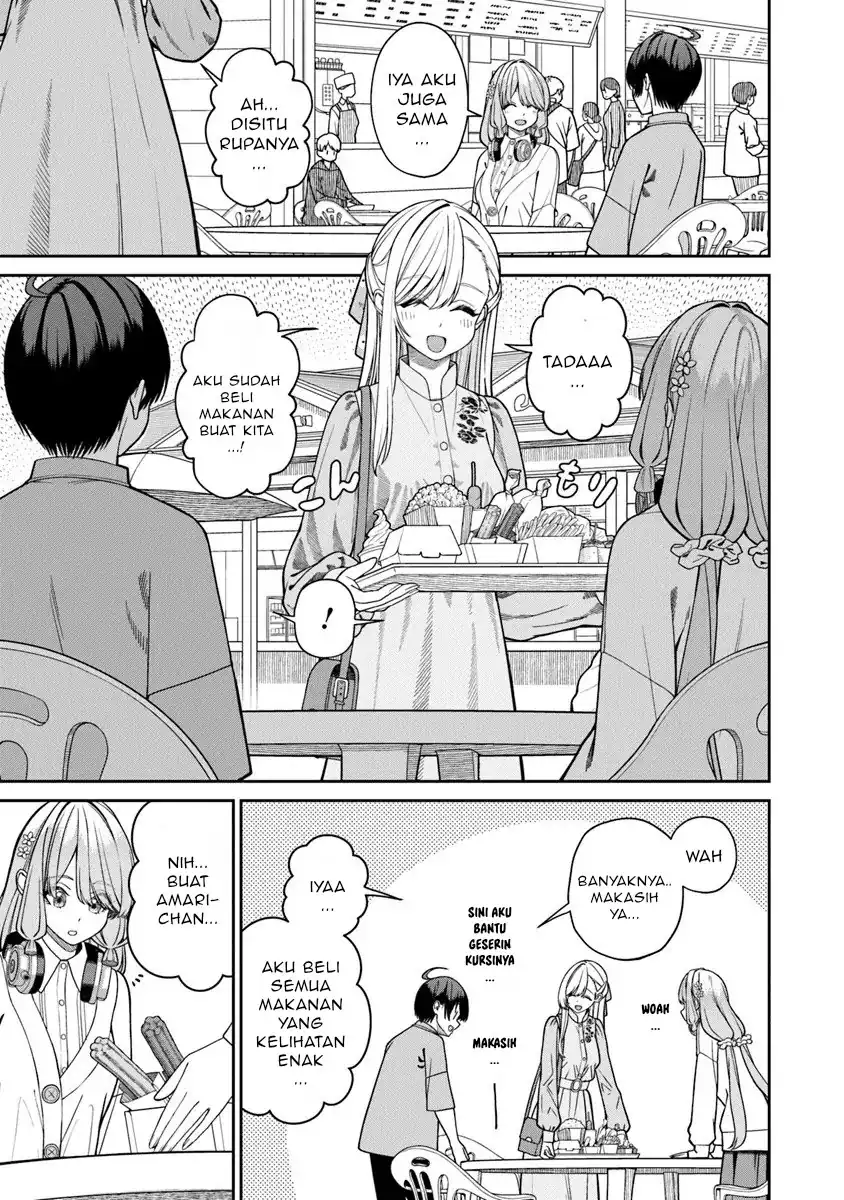 Kanojo ni shitai Joshi Ichii, no Tonari de Mitsuketa Amari-chan Chapter 6.2 Gambar 9