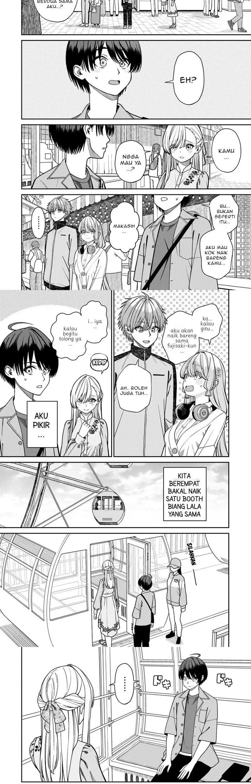 Manga Kanojo ni shitai Joshi Ichii, no Tonari de Mitsuketa Amari-chan Chapter 7.1 gambar nomor 2