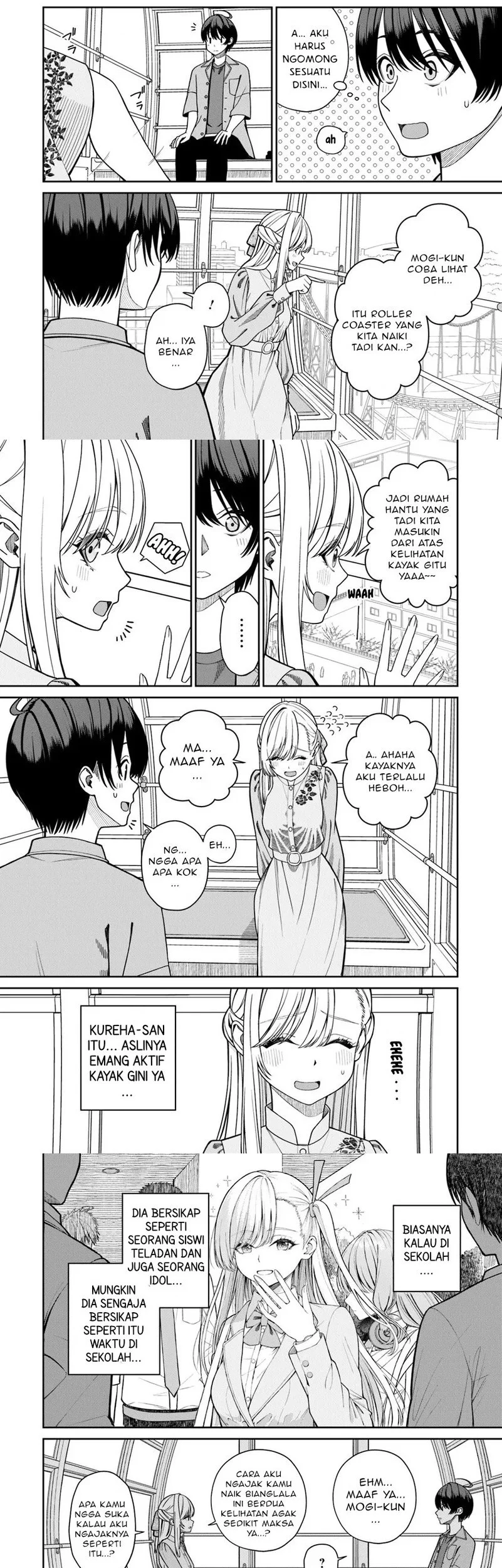 Kanojo ni shitai Joshi Ichii, no Tonari de Mitsuketa Amari-chan Chapter 7.1 Gambar 3