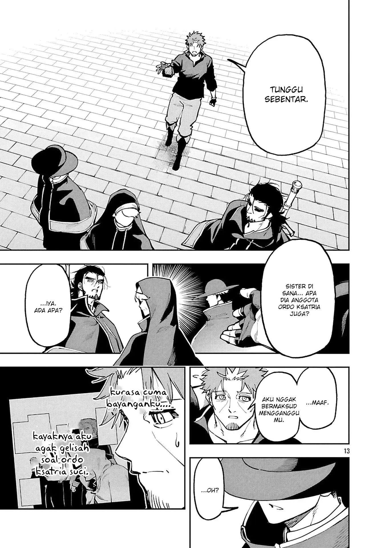 Katainaka no Ossan, Kensei ni Naru ~tada no inaka no kenjutsu shihan datta no ni, taisei shita deshi-tachi ga ore wo hottekurenai ken~ Chapter 35.2 Gambar 16