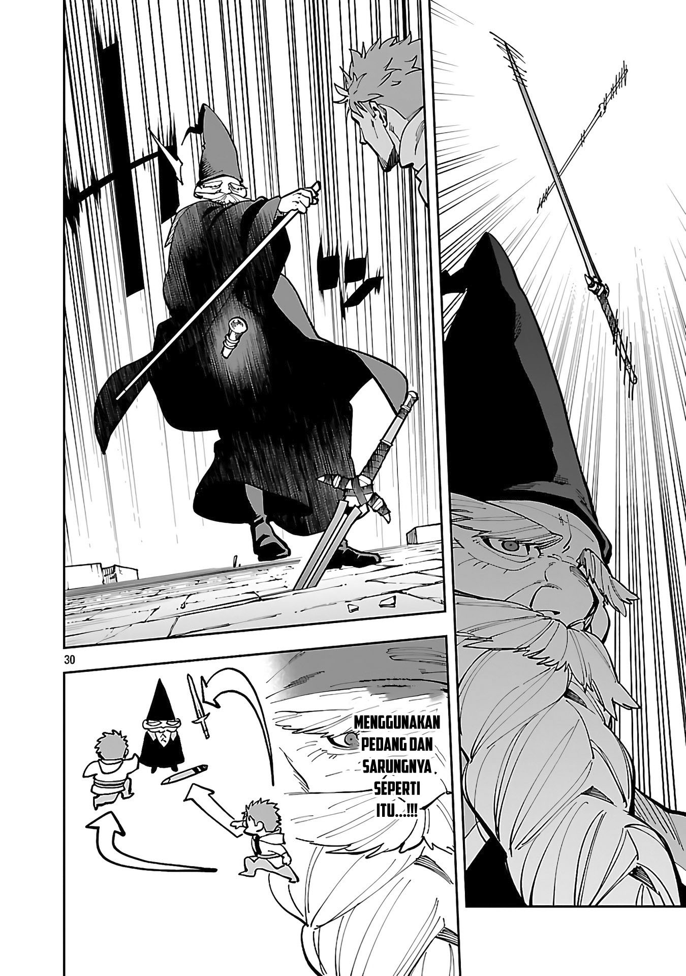 Katainaka no Ossan, Kensei ni Naru ~tada no inaka no kenjutsu shihan datta no ni, taisei shita deshi-tachi ga ore wo hottekurenai ken~ Chapter 32 Gambar 31