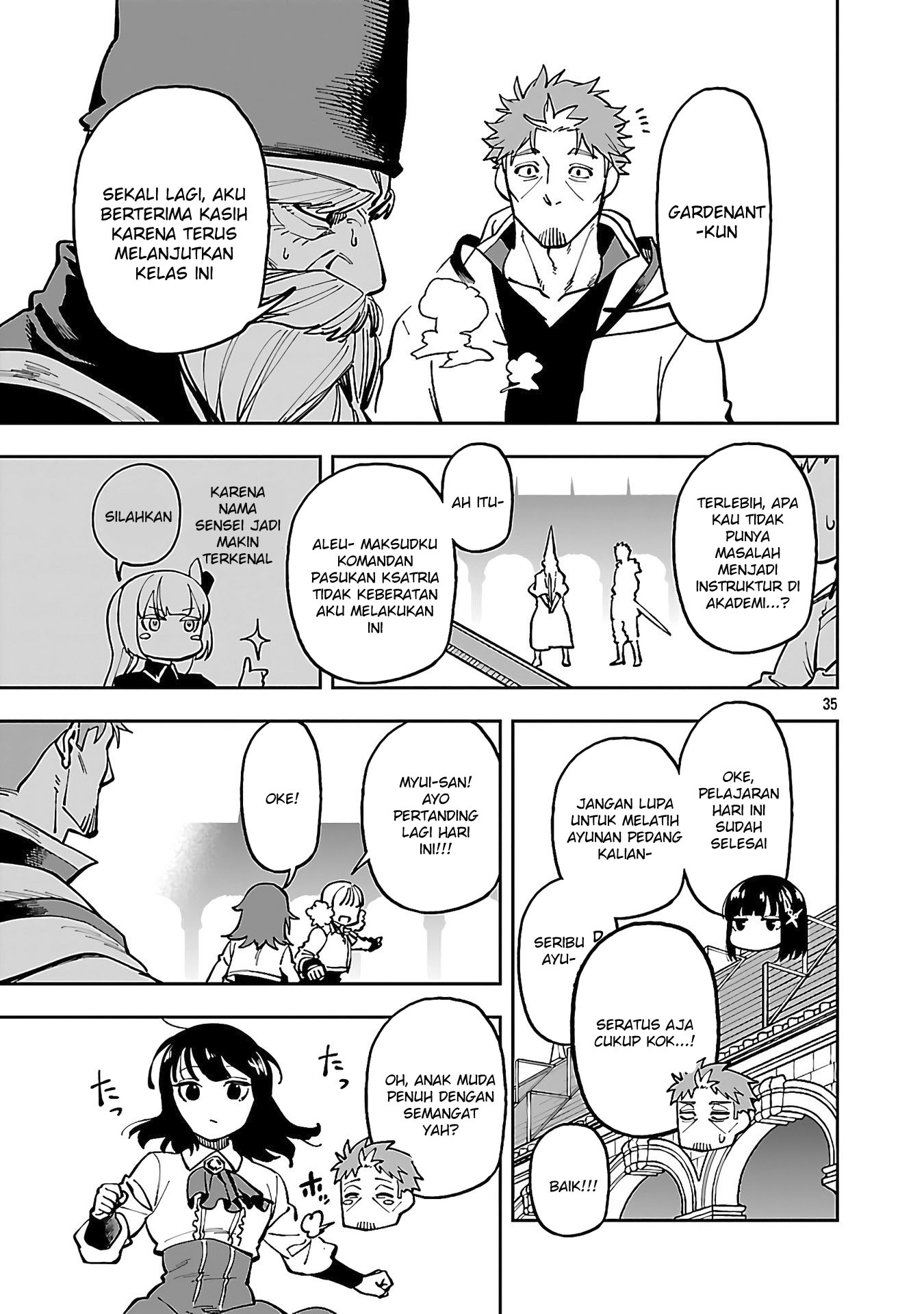 Katainaka no Ossan, Kensei ni Naru ~tada no inaka no kenjutsu shihan datta no ni, taisei shita deshi-tachi ga ore wo hottekurenai ken~ Chapter 32 Gambar 36