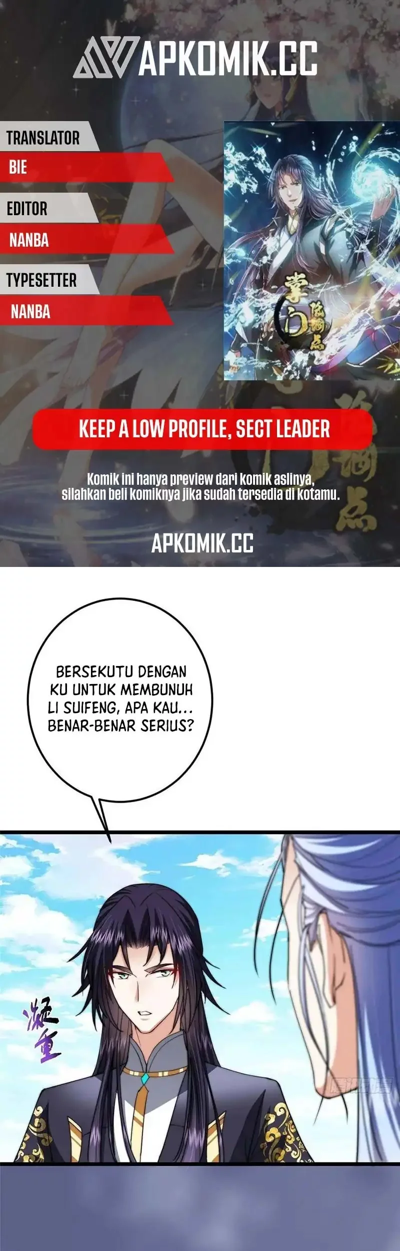Komik Keep A Low Profile, Sect Leader Chapter 553 gambar nomor 1