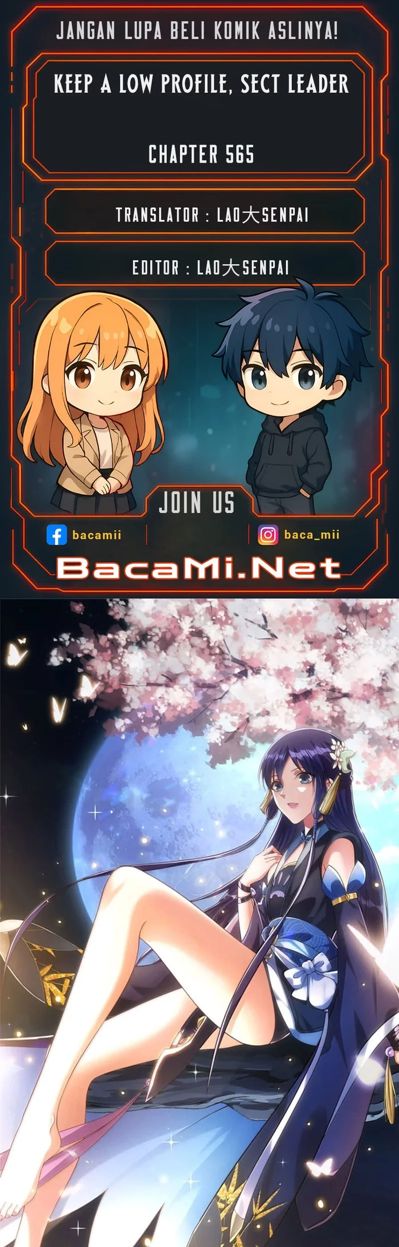 Komik Keep A Low Profile, Sect Leader Chapter 565 gambar nomor 1
