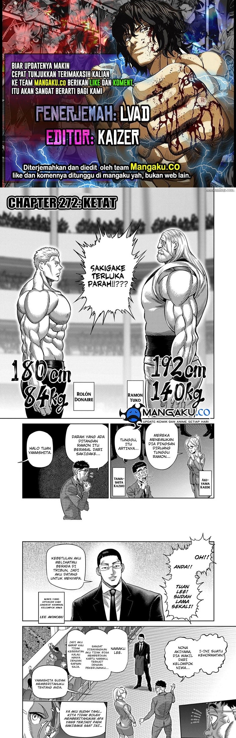 Komik Kengan Omega Chapter 272 gambar nomor 1