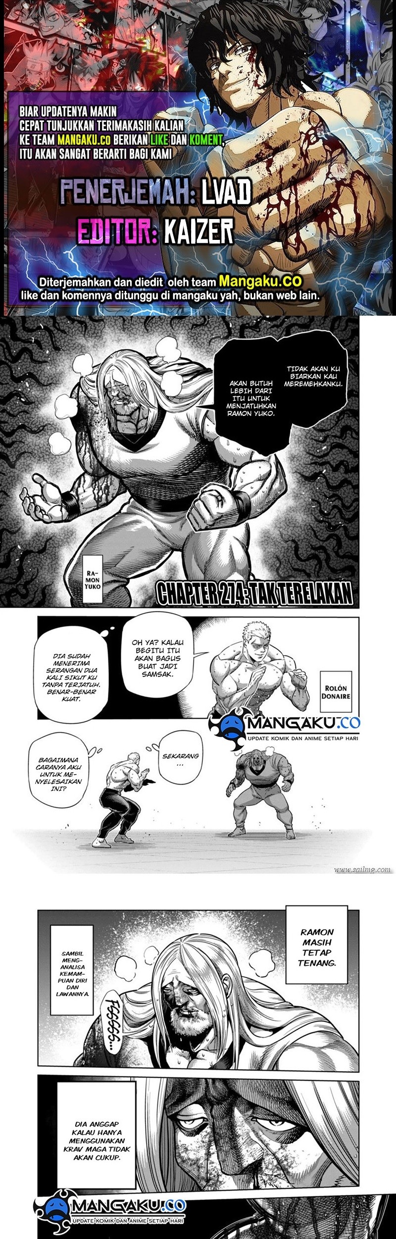 Komik Kengan Omega Chapter 273 gambar nomor 1