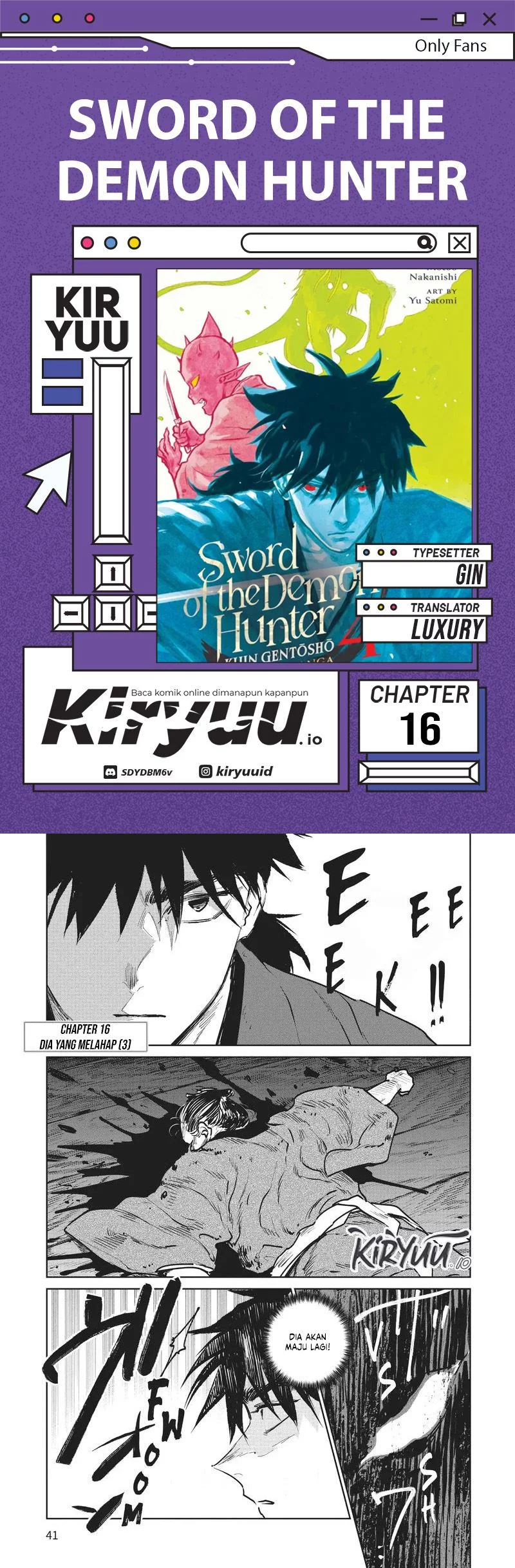 Komik Kijin Gentoushou Chapter 16 gambar nomor 1
