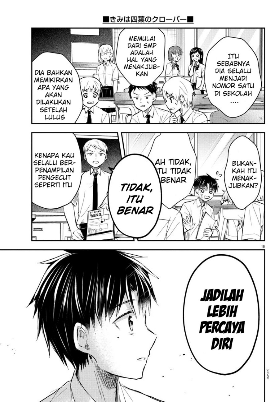 Kimi wa Yotsuba no Clover Chapter 48 Gambar 16