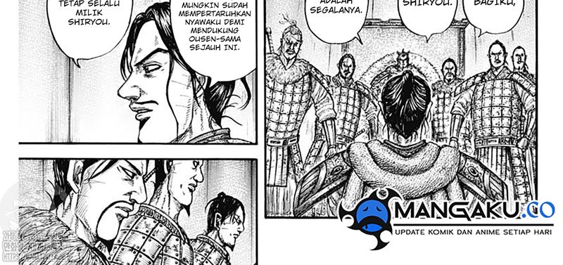 Kingdom Chapter 798 Gambar 35