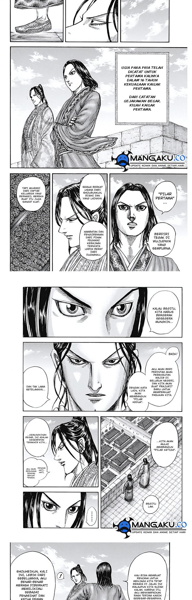 Kingdom Chapter 804 Gambar 3