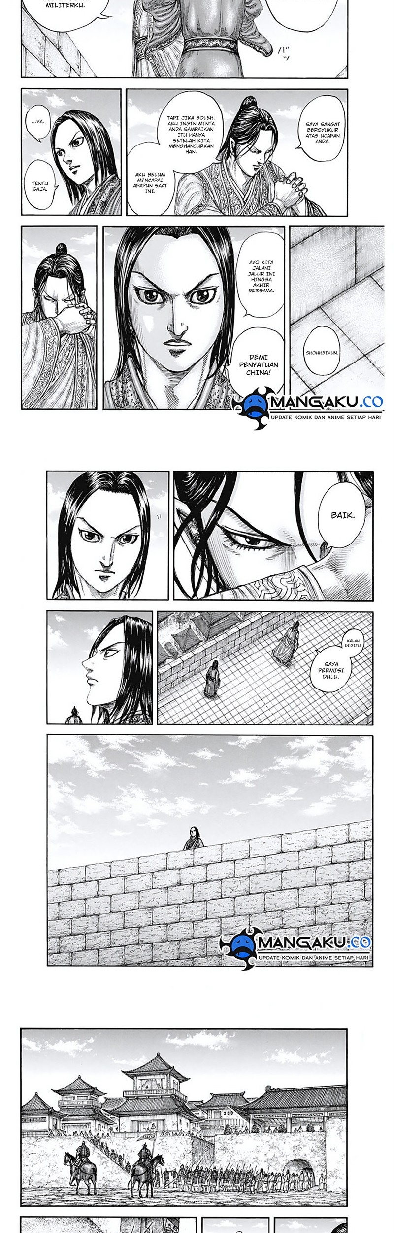 Kingdom Chapter 804 Gambar 4