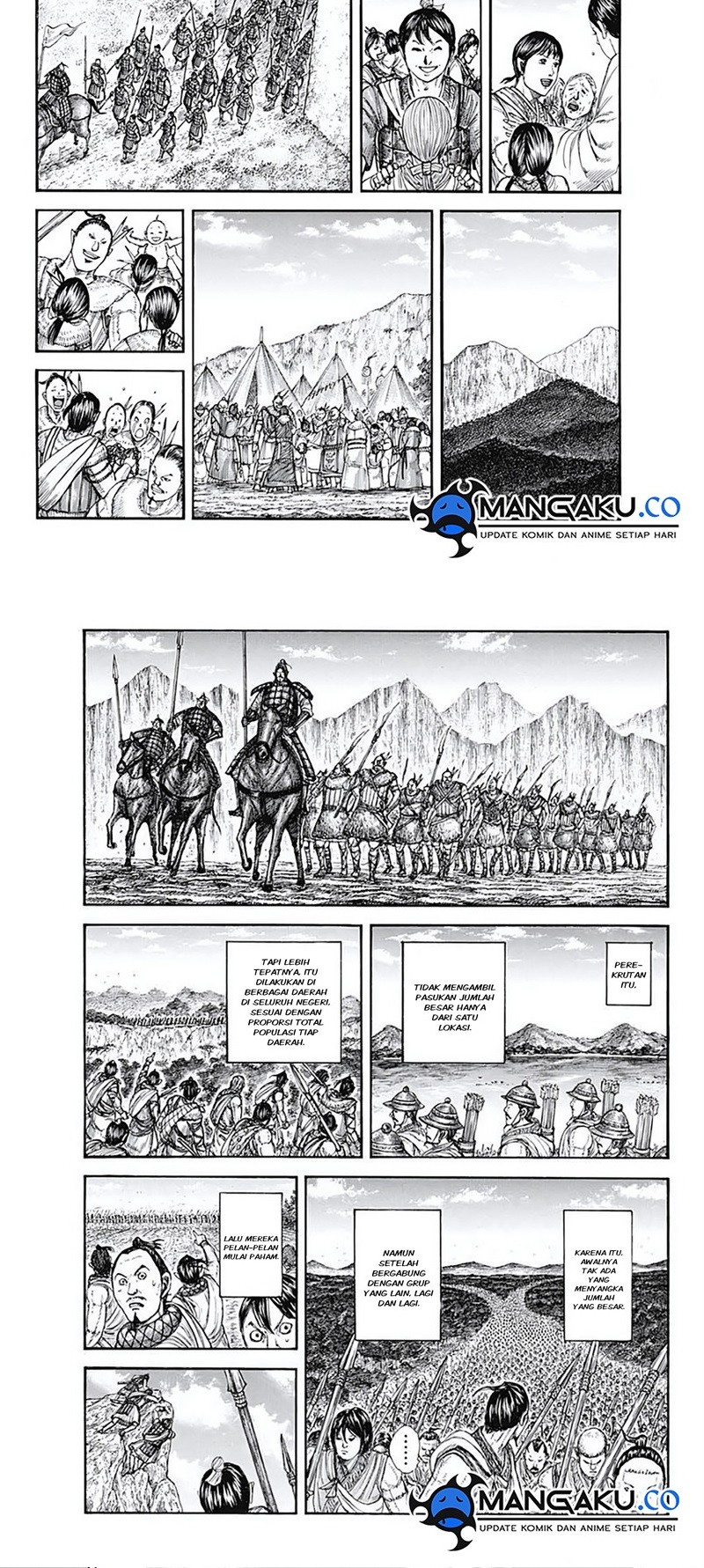 Kingdom Chapter 804 Gambar 5