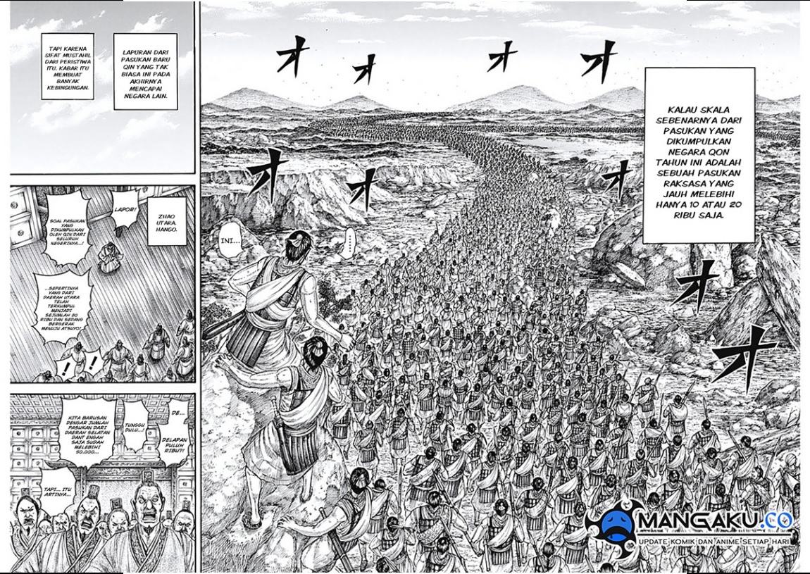 Kingdom Chapter 804 Gambar 6