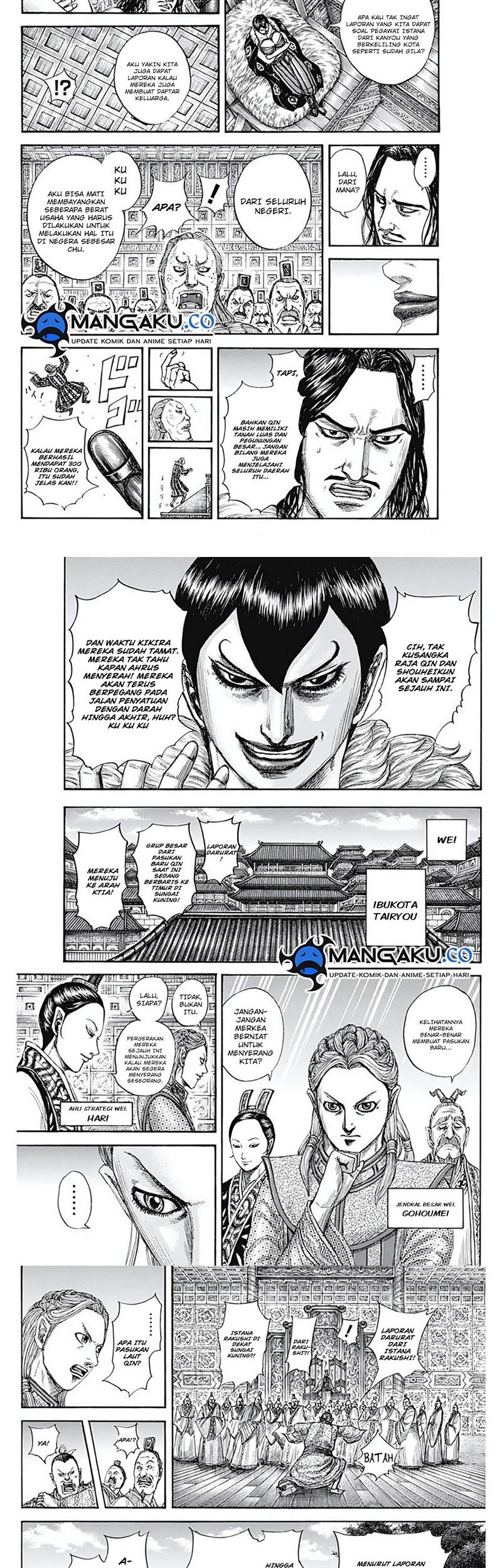 Kingdom Chapter 804 Gambar 8