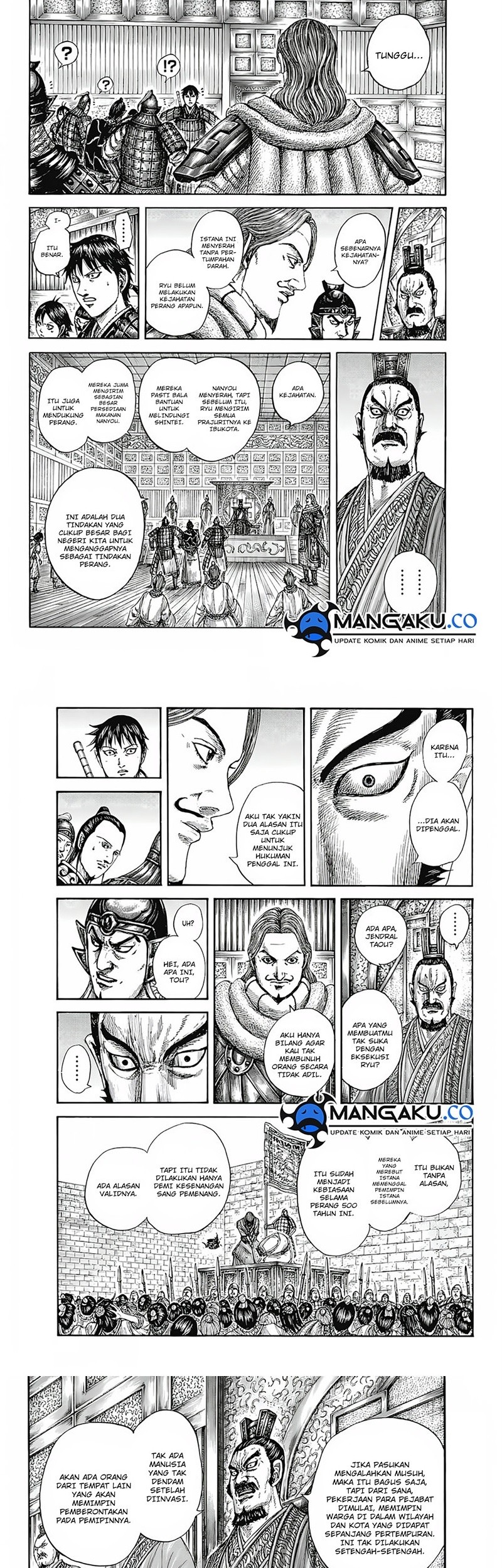 Kingdom Chapter 809 Gambar 3