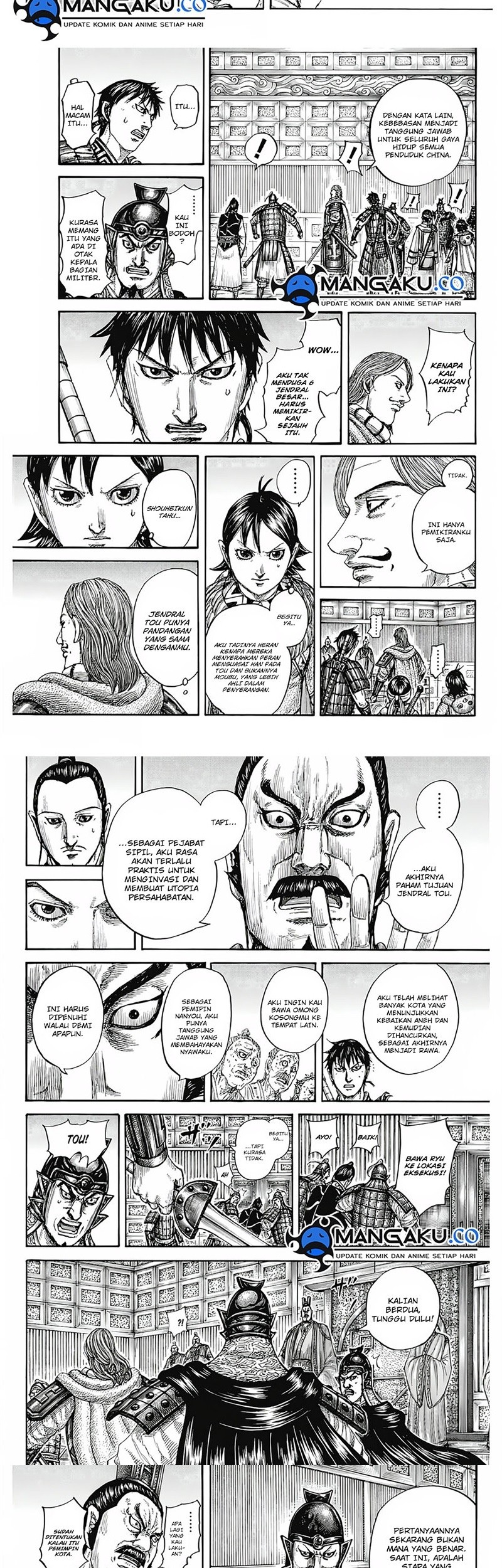 Kingdom Chapter 809 Gambar 9