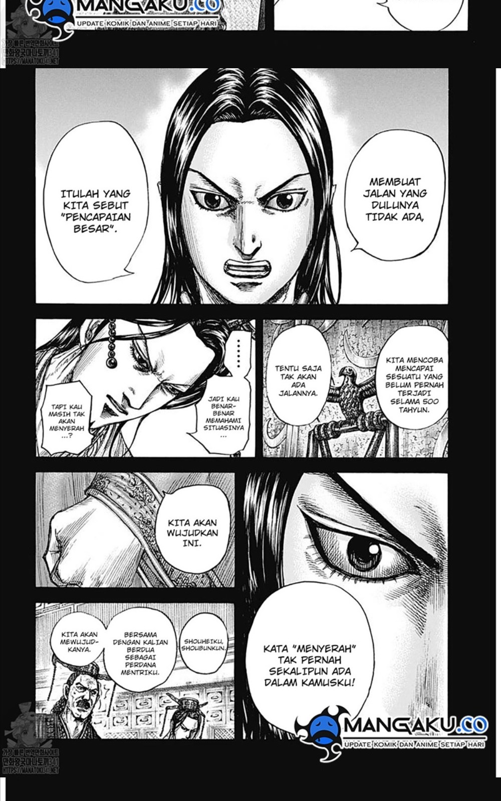 Kingdom Chapter 800 Gambar 8