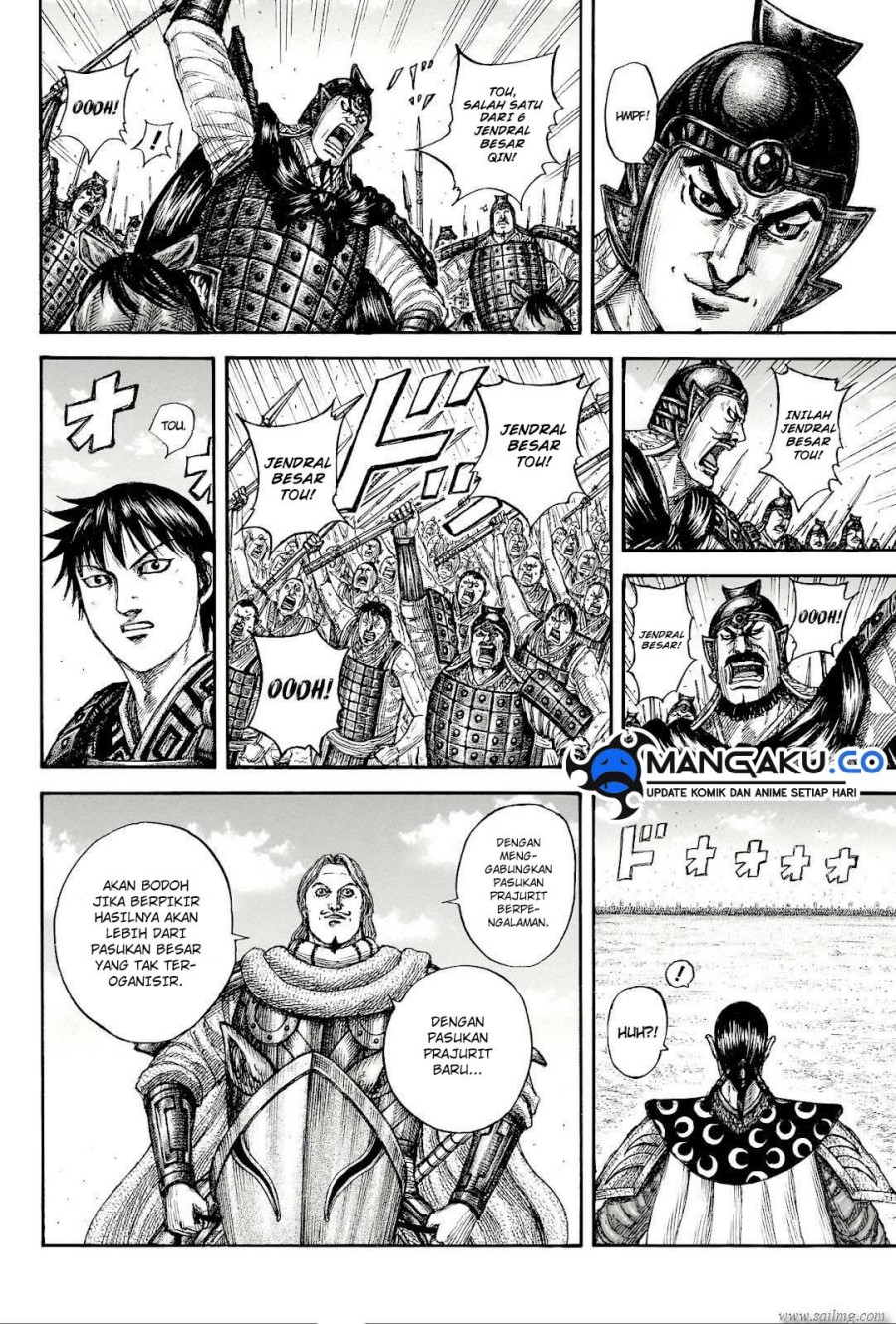 Kingdom Chapter 816 Gambar 9