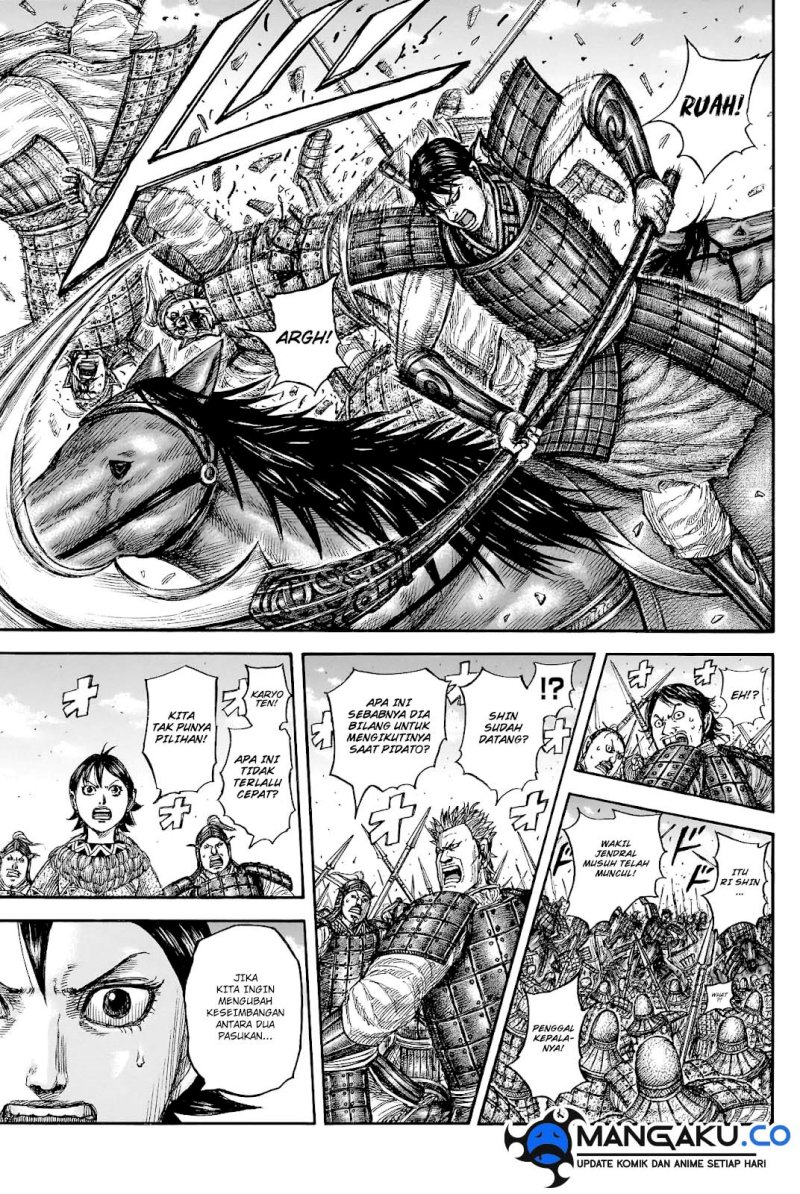 Kingdom Chapter 817 Gambar 11