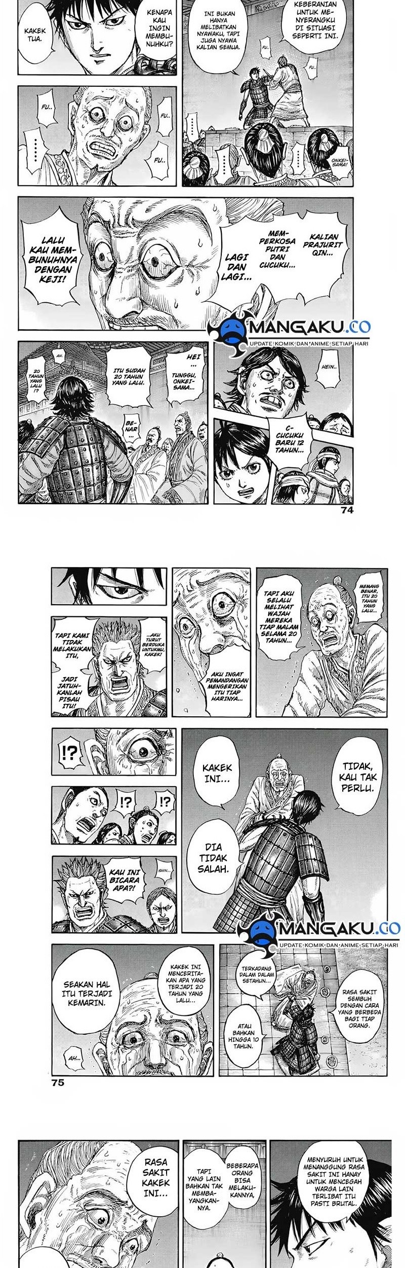 Kingdom Chapter 811 Gambar 3