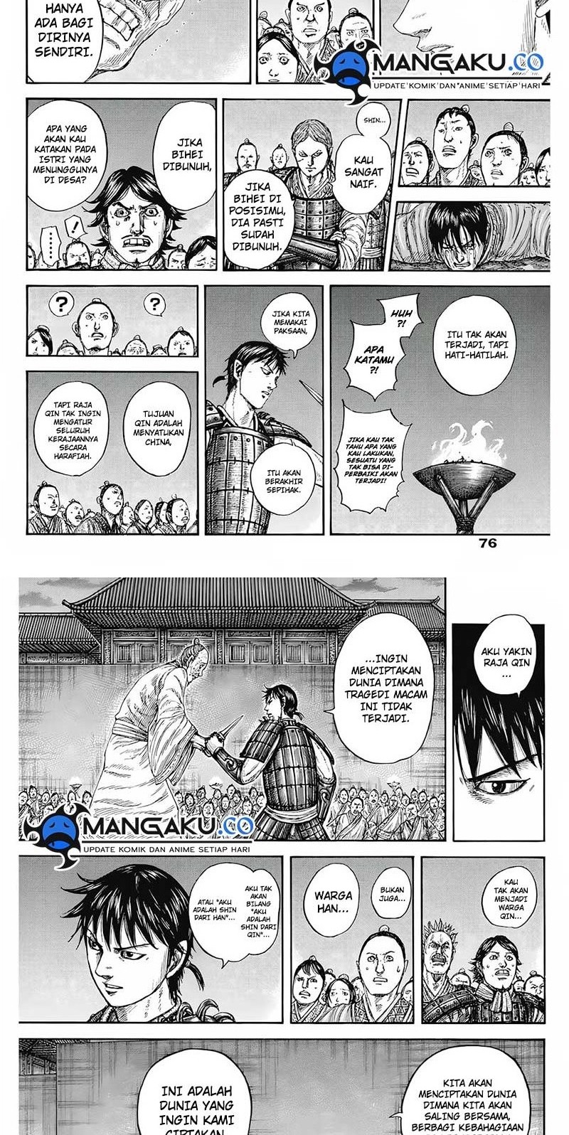 Kingdom Chapter 811 Gambar 4