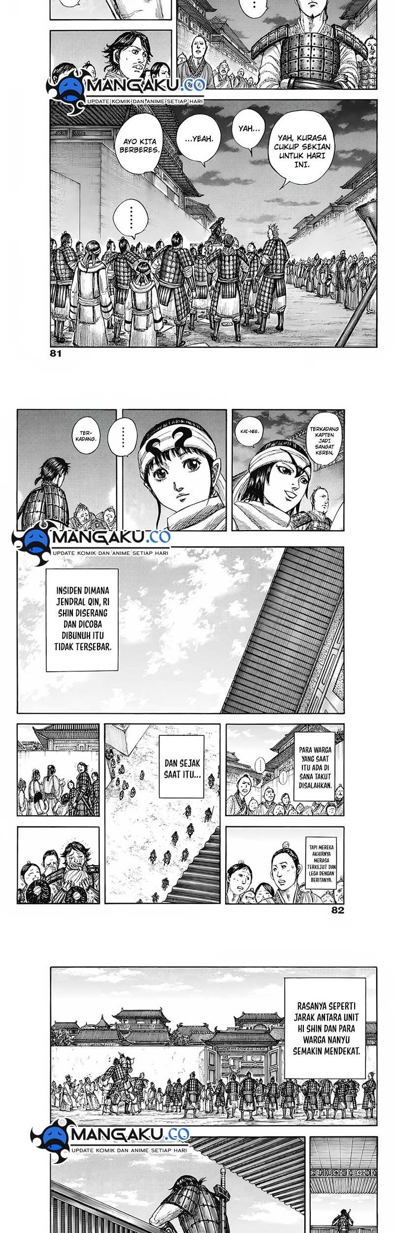 Kingdom Chapter 811 Gambar 7