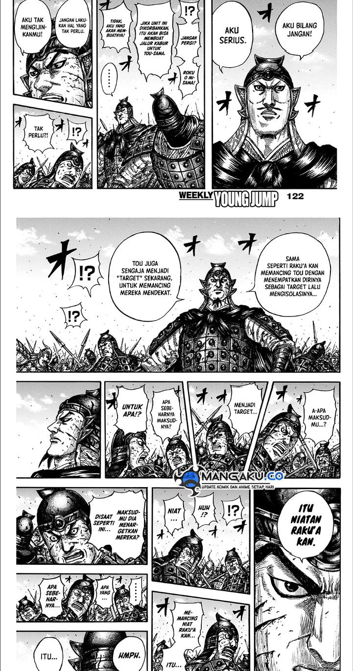 Kingdom Chapter 827 Gambar 10