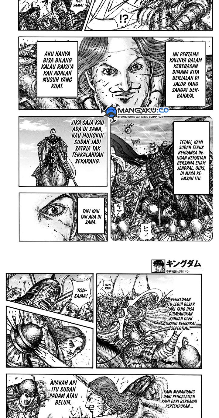 Kingdom Chapter 827 Gambar 12